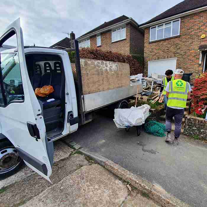 removal of household rubbish